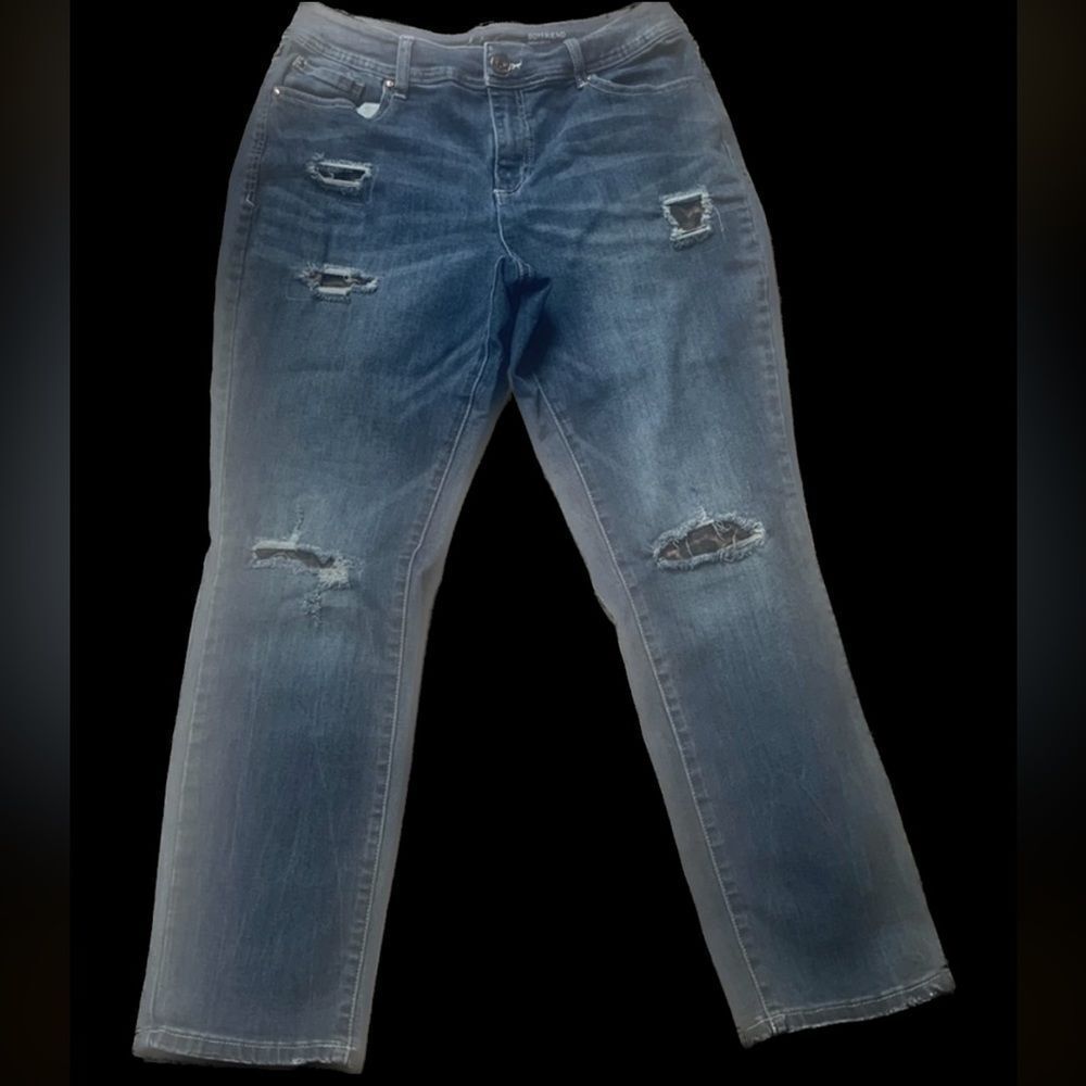 INC boyfriend regular fit size 10 jeans ♥️preooved